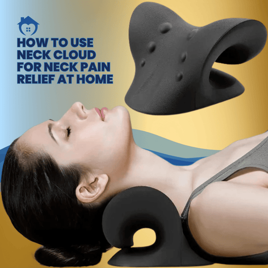 How to use Neck Cloud for neck pain relief at home - GDNA