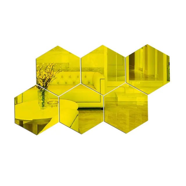 3D Mirror Wall Sticker Home Decor - GDNA