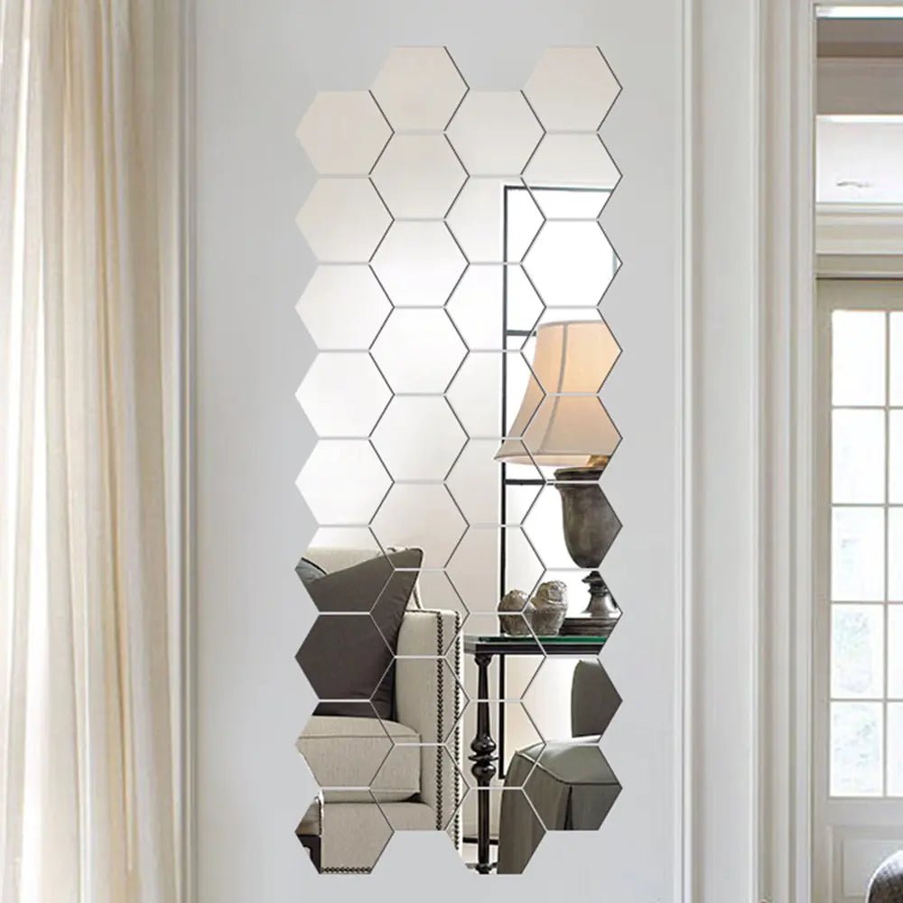 3D Mirror Wall Sticker Home Decor - GDNA