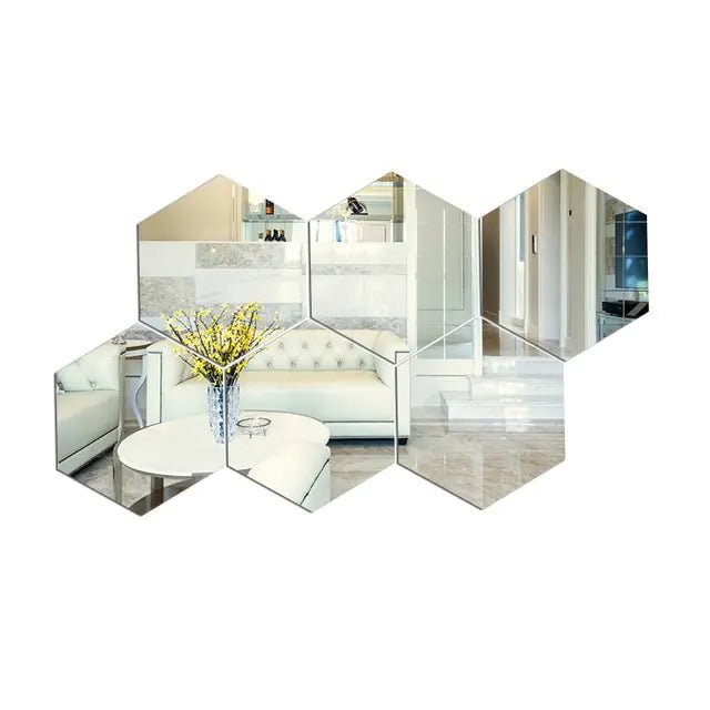 3D Mirror Wall Sticker Home Decor - GDNA
