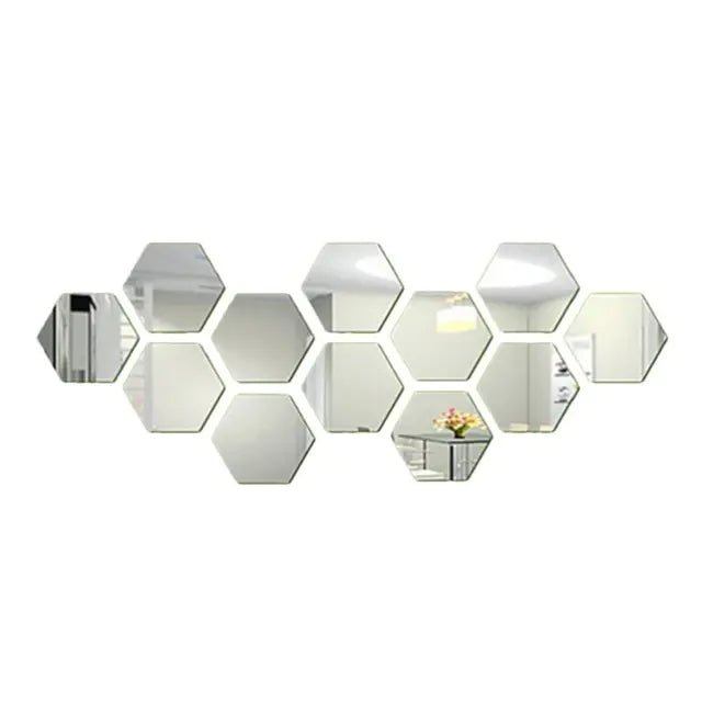 3D Mirror Wall Sticker Home Decor - GDNA