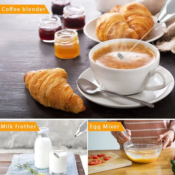 Electric Milk Frother – Barista - Quality Froth in Seconds! - GDNA