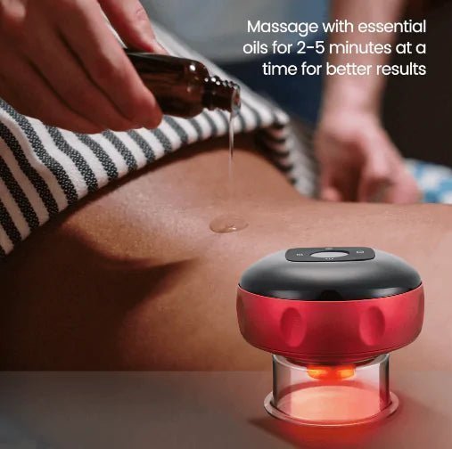 Electric Vacuum Cupping Massager – Relieve Tension & Boost Circulation at Home! - GDNA