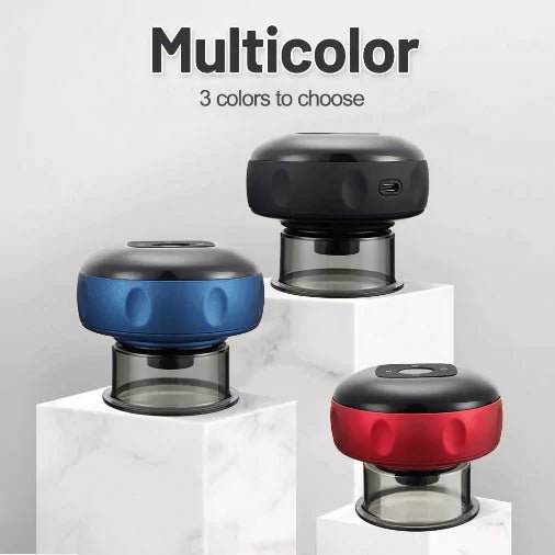 Electric Vacuum Cupping Massager – Relieve Tension & Boost Circulation at Home! - GDNA