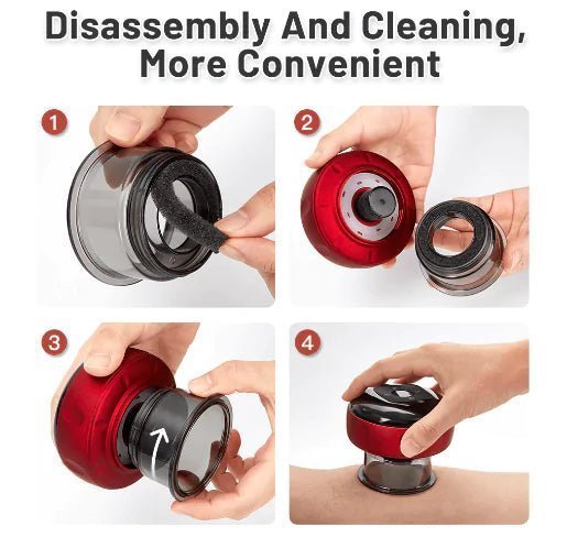Electric Vacuum Cupping Massager – Relieve Tension & Boost Circulation at Home! - GDNA