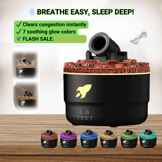 🔥 FlameGlow™ Viral Cannon Diffuser – Instantly Clears Congestion, Opens Airways & Helps You Recover Faster! 🔥 - GDNA