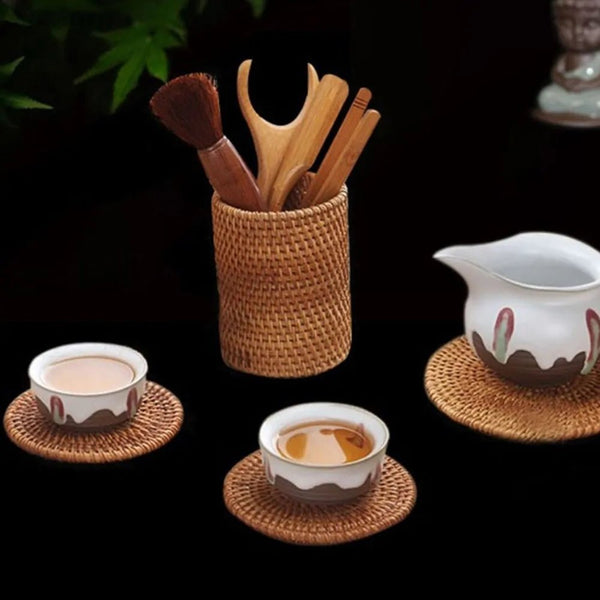 Handwoven Rattan Storage Baskets – Eco - Friendly & Stylish Organization! - GDNA