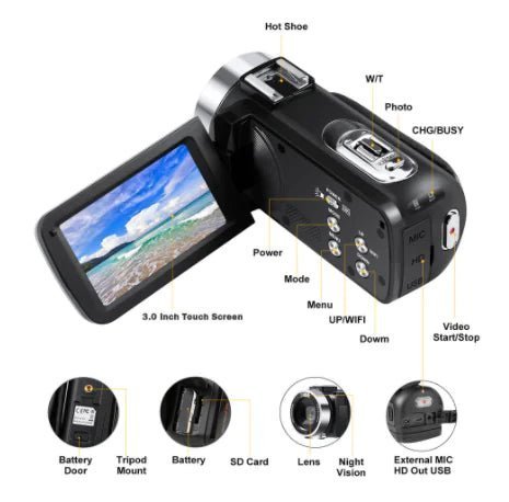 HD Digital Camera – Capture Life’s Moments in Stunning High Definition! - GDNA