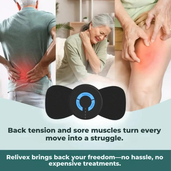 Relivex™ Portable EMS Massager – Wireless Muscle Stimulator for Daily Recovery & Relaxation - GDNA