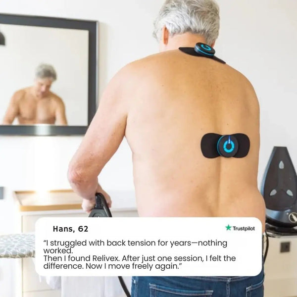 Relivex™ Portable EMS Massager – Wireless Muscle Stimulator for Daily Recovery & Relaxation - GDNA