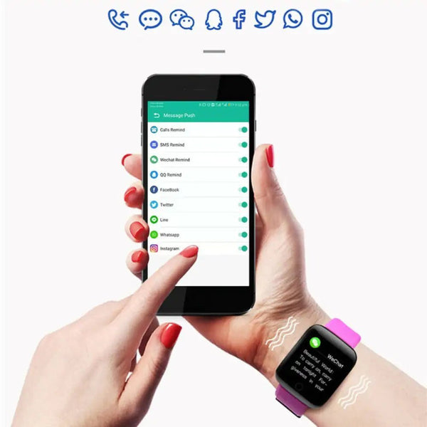 Sports Smart Watch – Track Fitness, Stay Connected, and Boost Performance! - GDNA