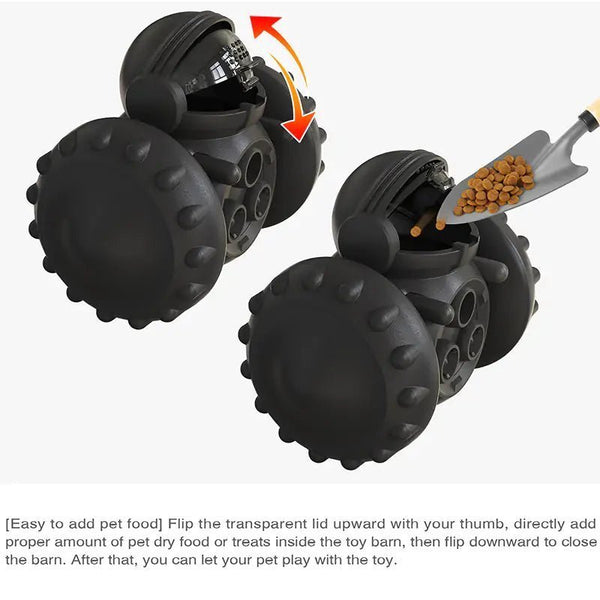 Tumbler Food Dispenser Toy – Engage, Entertain, and Nourish Your Pet! - GDNA