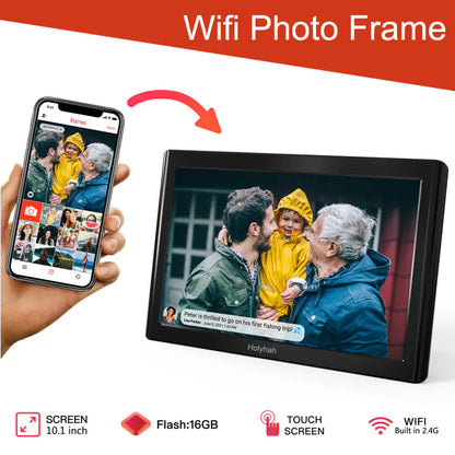 Digital Photo Frame – Vivid Memories, Seamless Connectivity, and Timeless Style!