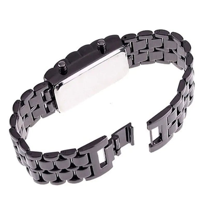 Digital Lava Wrist Watch – Bold Samurai - Inspired LED Timepiece! - GDNA