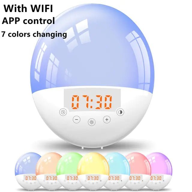 Digital Nightlight Clock – Style, Comfort, and Functionality for Your Bedside! - GDNA