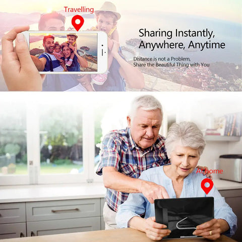 Digital Photo Frame – Vivid Memories, Seamless Connectivity, and Timeless Style! - GDNA