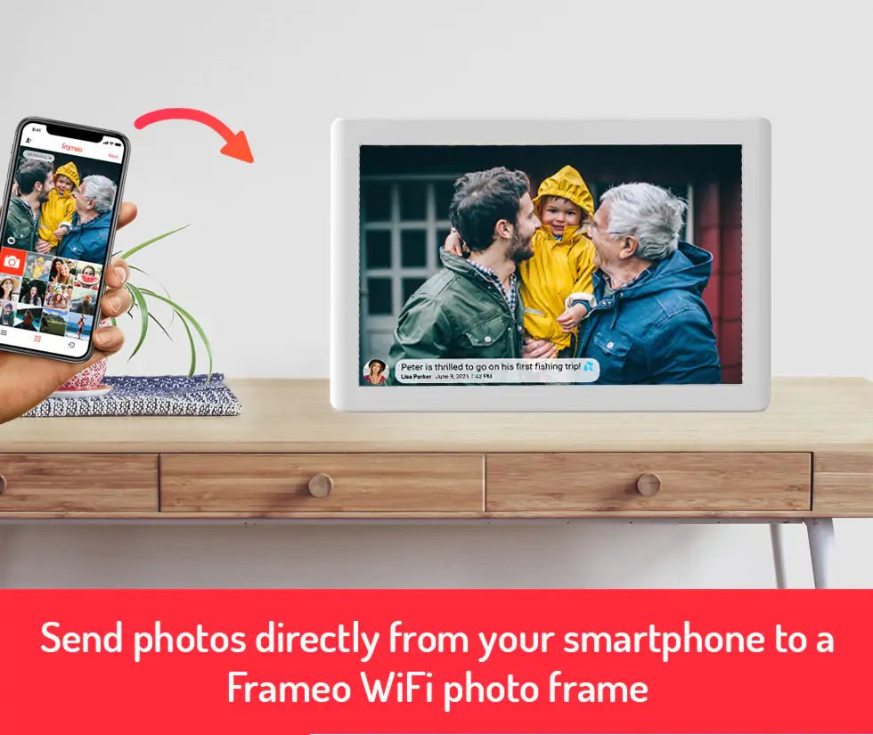Digital Photo Frame – Vivid Memories, Seamless Connectivity, and Timeless Style! - GDNA