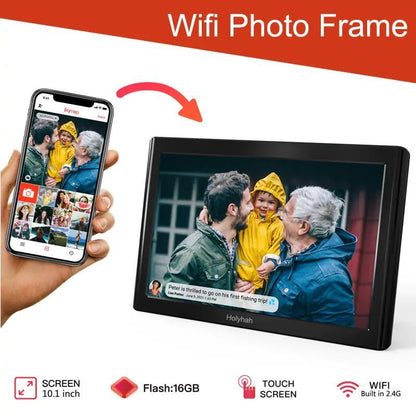 Digital Photo Frame – Vivid Memories, Seamless Connectivity, and Timeless Style! - GDNA