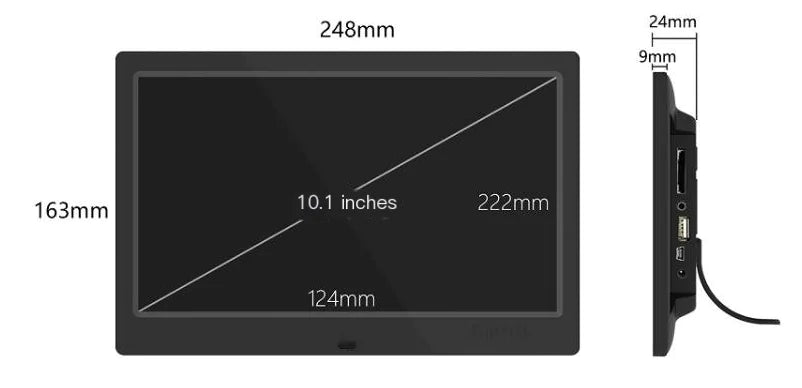 Digital Photo Frame – Vivid Memories, Seamless Connectivity, and Timeless Style! - GDNA