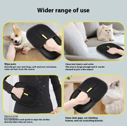 Dual - Sided Grooming Glove for Dogs & Cats – Remove Hair, Dirt & Stress! Loved by 20,000+ Pet Parents - GDNA