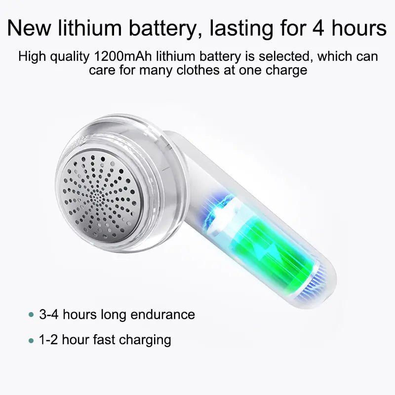 Electric Lint Remover – Rechargeable, Portable, and Perfect for Flawless Fabrics! - GDNA