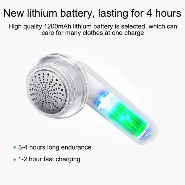 Electric Lint Remover – Rechargeable, Portable, and Perfect for Flawless Fabrics! - GDNA