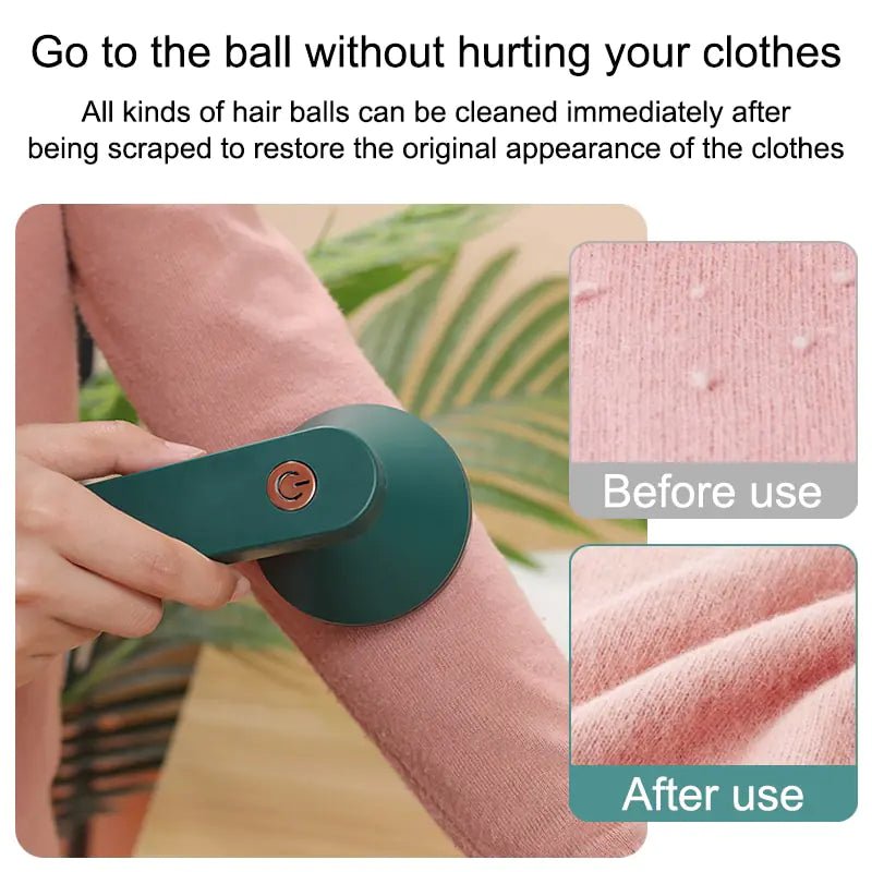 Electric Lint Remover – Rechargeable, Portable, and Perfect for Flawless Fabrics! - GDNA
