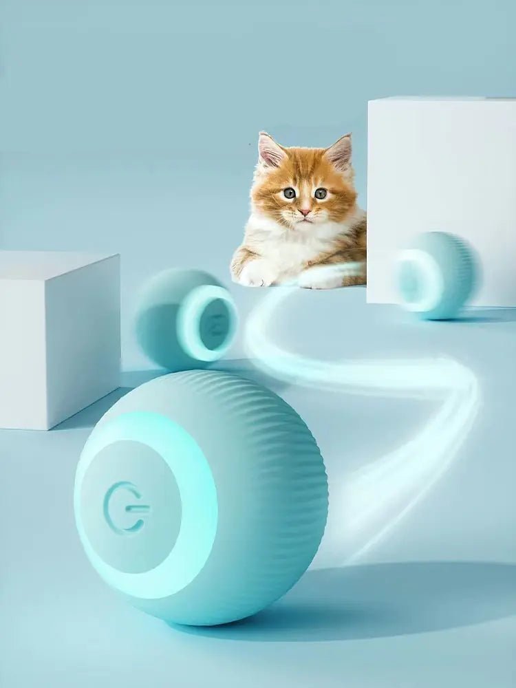 Electric Rolling Cat Ball – Endless Fun & Mental Stimulation for Your Feline! - GDNA