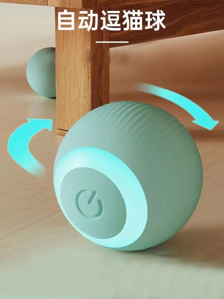 Electric Rolling Cat Ball – Endless Fun & Mental Stimulation for Your Feline! - GDNA