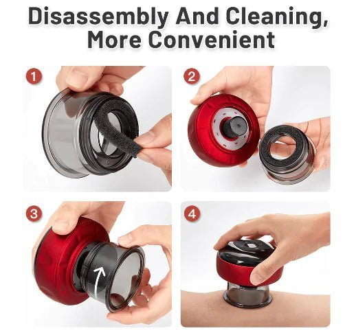 Electric Vacuum Cupping Massager – Relieve Tension & Boost Circulation at Home! - GDNA
