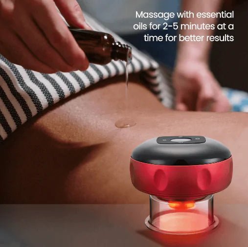 Electric Vacuum Cupping Massager – Relieve Tension & Boost Circulation at Home! - GDNA