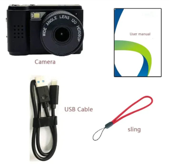Mini Digital Camera – Compact, Lightweight, and Packed with Features! - GDNA