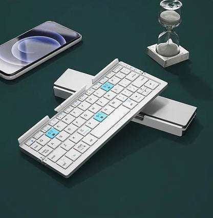 Mini Foldable Bluetooth Keyboard – Ultra - Portable, Versatile, and Durable! - GDNA
