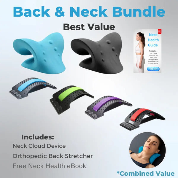 Neck Cloud Gen 2.0 Restorative Cervical Pillow with Massage Traction - GDNA