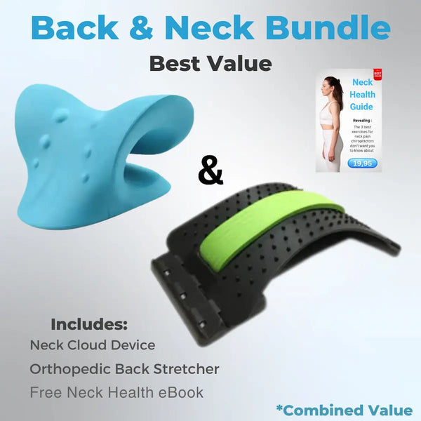 Neck Cloud Gen 2.0 Restorative Cervical Pillow with Massage Traction - GDNA