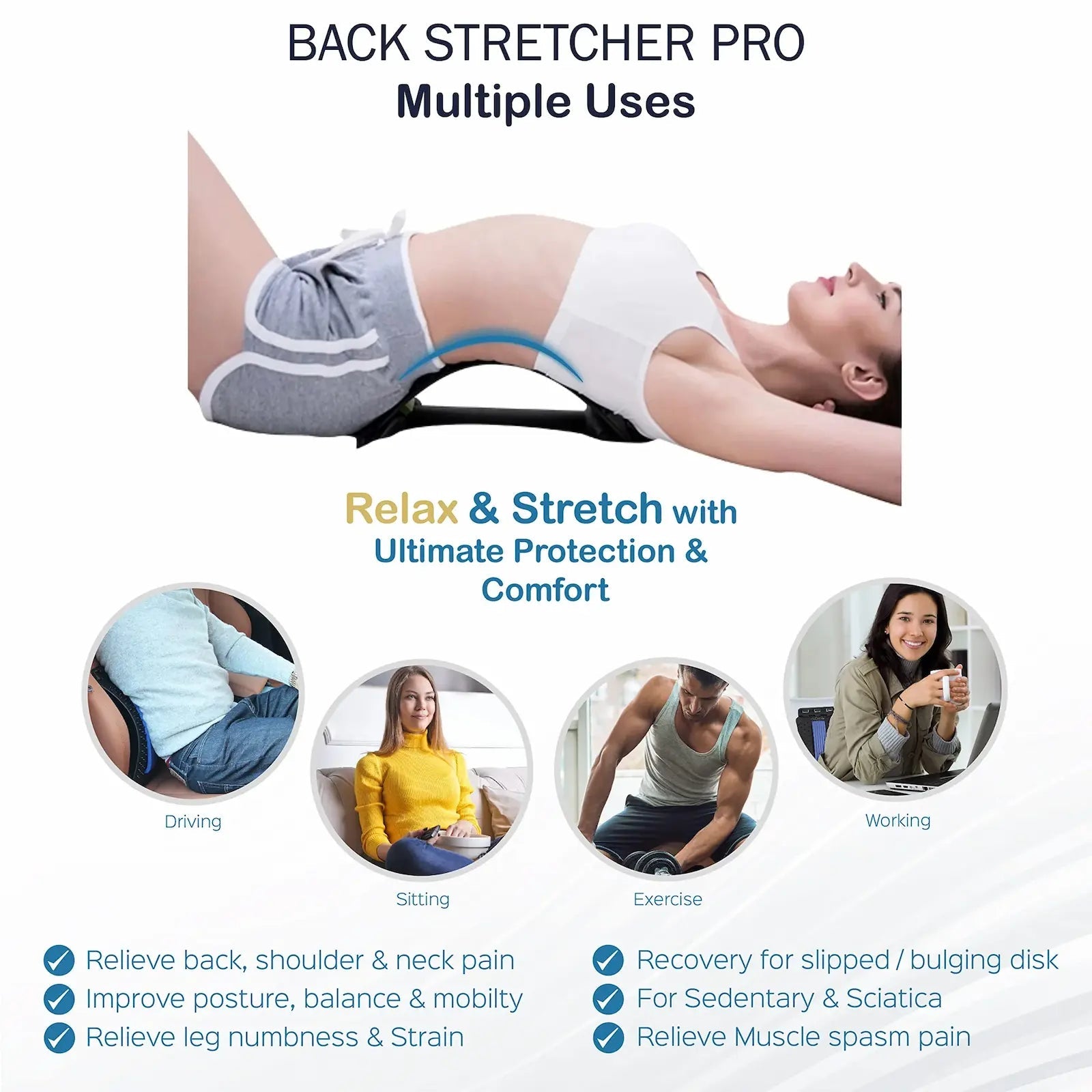 Neck Cloud Gen 2.0 Restorative Cervical Pillow with Massage Traction - GDNA