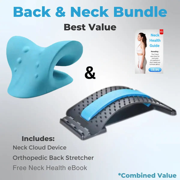 Neck Cloud Gen 2.0 Restorative Cervical Pillow with Massage Traction - GDNA