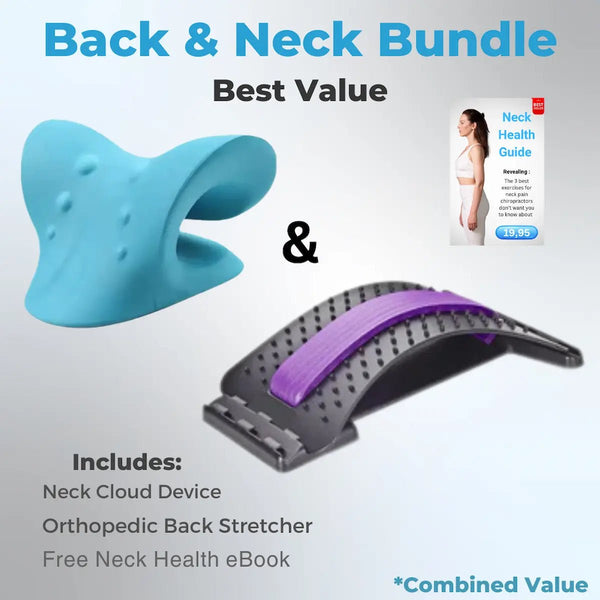Neck Cloud Gen 2.0 Restorative Cervical Pillow with Massage Traction - GDNA