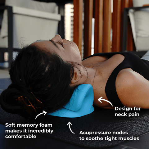 Neck decompression pillow
Try our supportive ergonomic neck cushion with fast delivery and proven comfort.