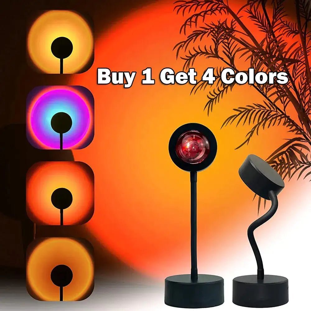 Viral Sunset Light Projector – Transform Your Space with Stunning Ambiance! - GDNA