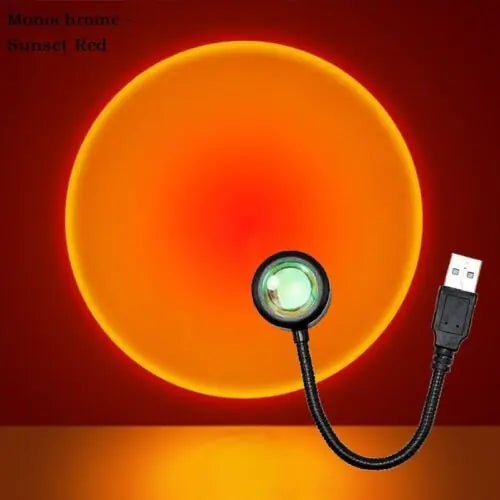 Viral Sunset Light Projector – Transform Your Space with Stunning Ambiance! - GDNA