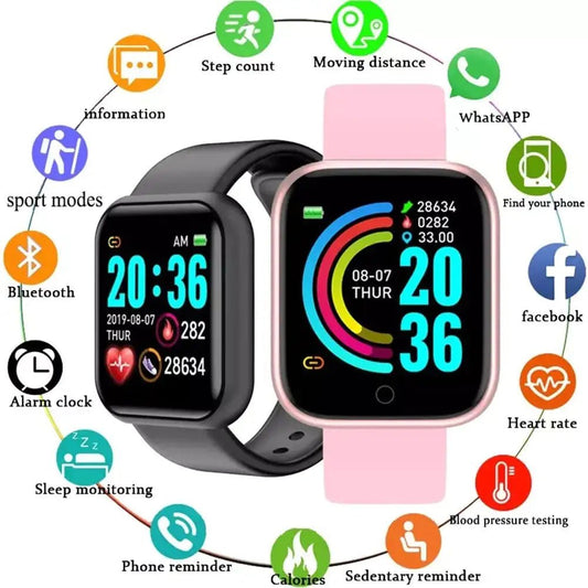Waterproof Fitness Smart Watch – Rugged, Stylish, and Adventure - Ready! - GDNA