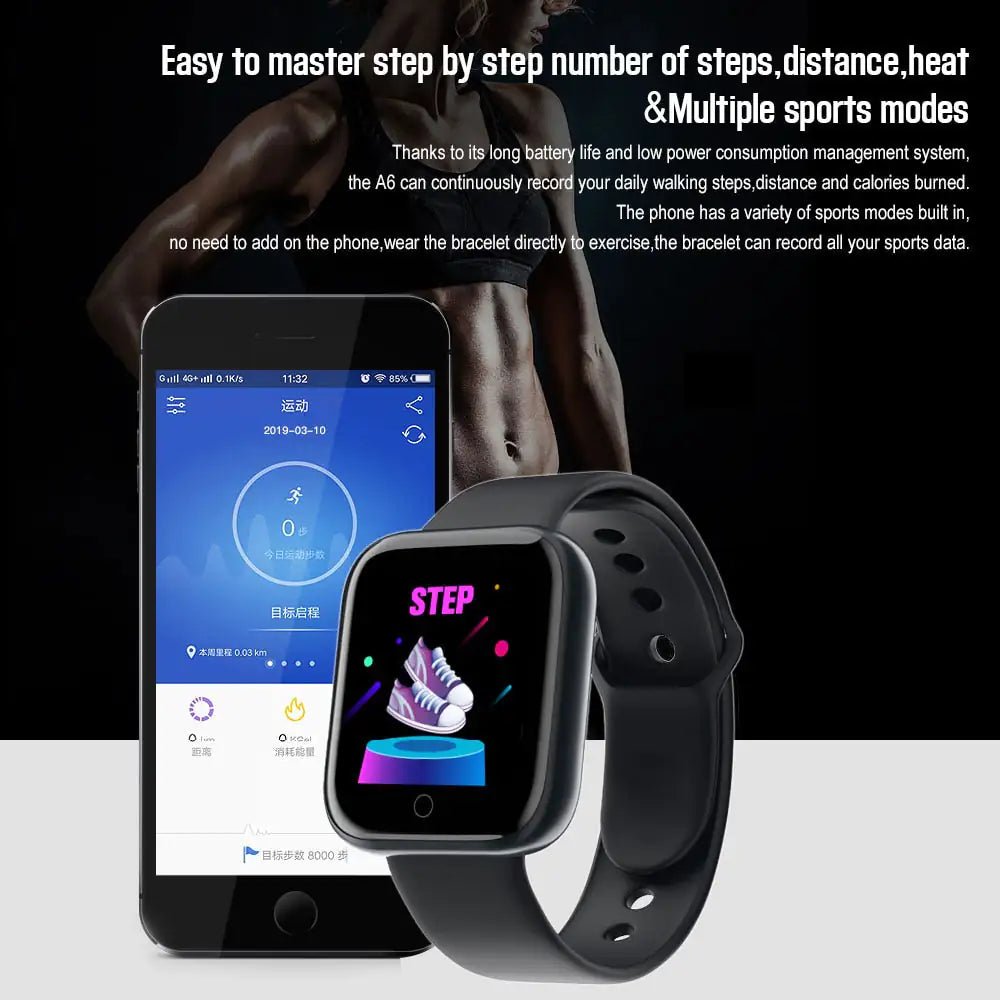 Waterproof Sport Fitness Smart Watch - GDNA